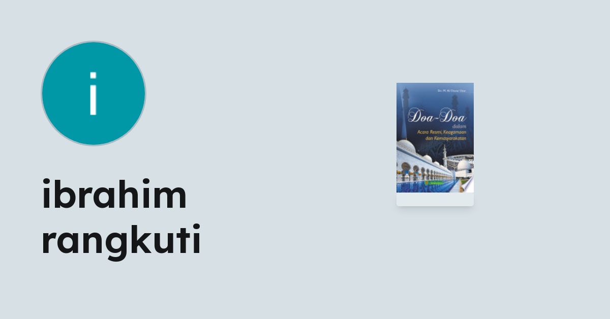 ibrahim rangkuti's Bookshelf